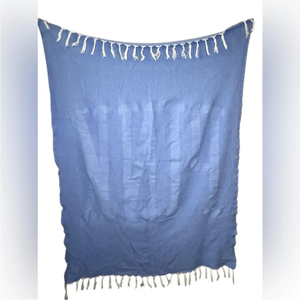 PINK➕VICTORIA’S SECRET Logo Fringe Oversized Bech Blanket